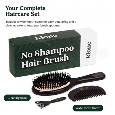 No Shampoo Hair Brush
