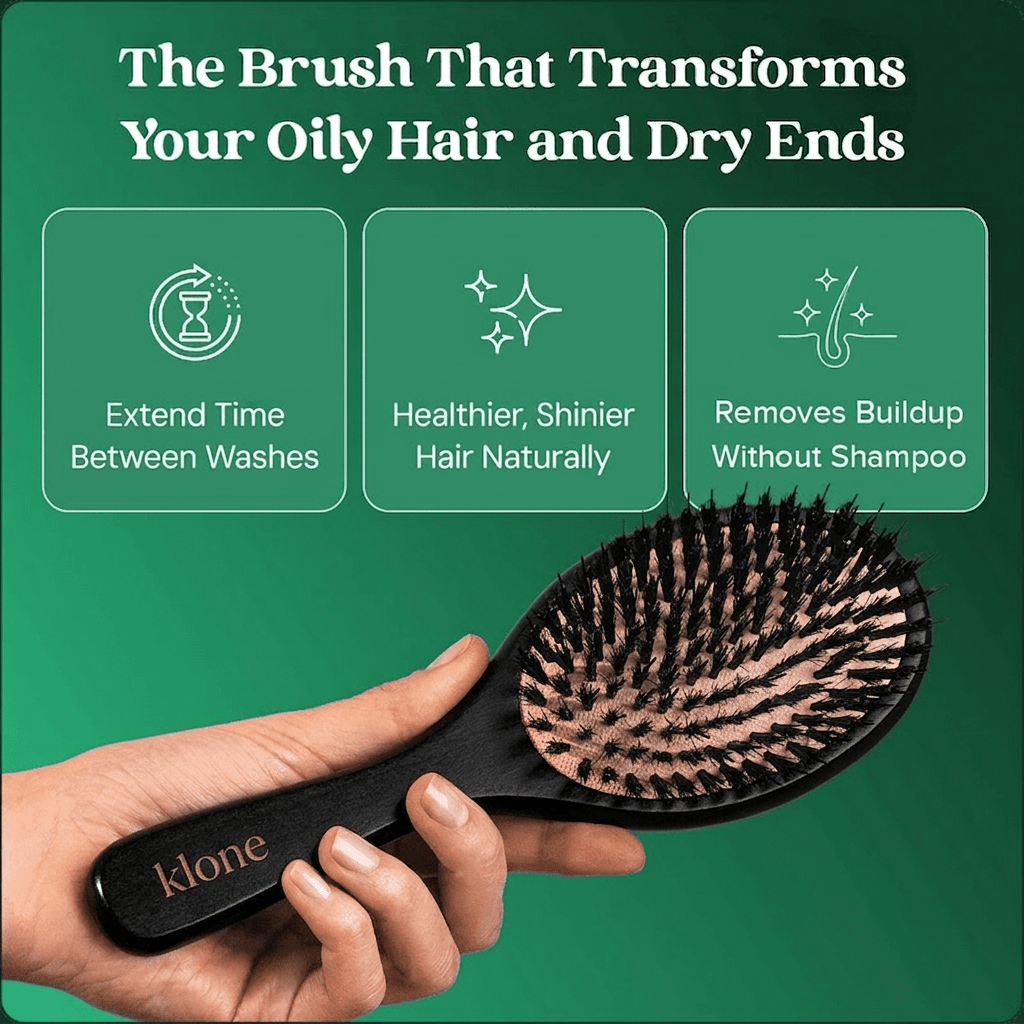No Shampoo Hair Brush